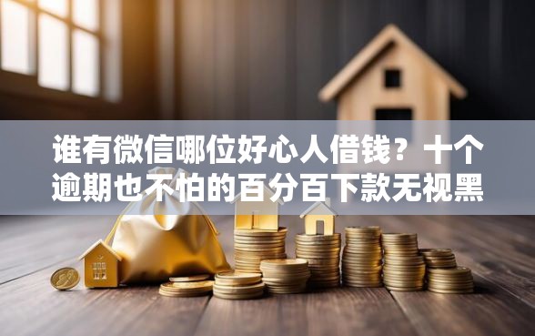 谁有微信哪位好心人借钱？十个逾期也不怕的百分百下款无视黑白户口子