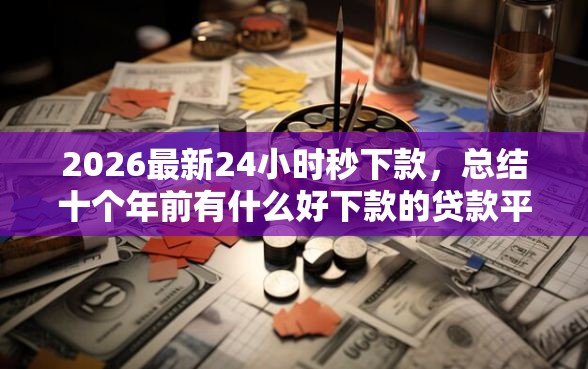 2026最新24小时秒下款，总结十个年前有什么好下款的贷款平台！