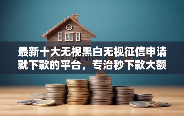 最新十大无视黑白无视征信申请就下款的平台，专治秒下款大额度网贷口子