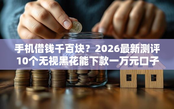 手机借钱千百块？2026最新测评10个无视黑花能下款一万元口子
