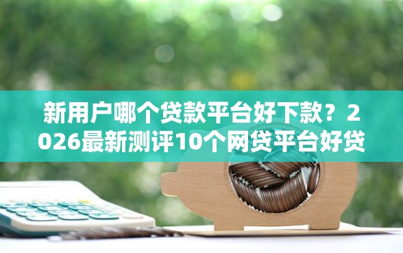 新用户哪个贷款平台好下款？2026最新测评10个网贷平台好贷款