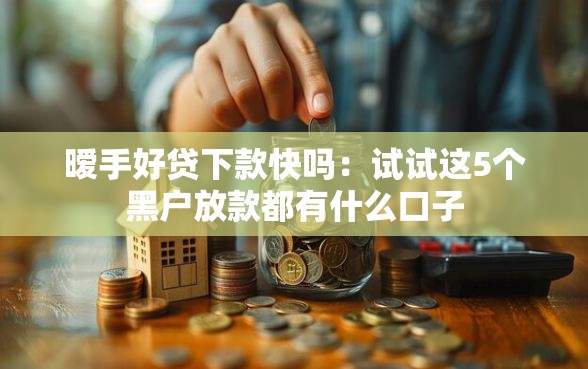 暧手好贷下款快吗：试试这5个黑户放款都有什么口子