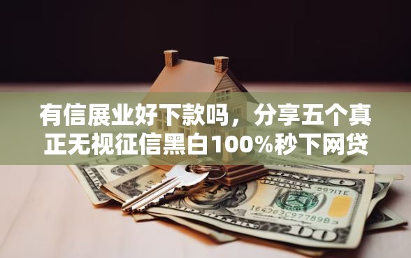 有信展业好下款吗，分享五个真正无视征信黑白100%秒下网贷