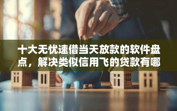十大无忧速借当天放款的软件盘点，解决类似信用飞的贷款有哪些的问题