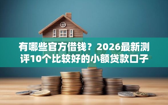 有哪些官方借钱？2026最新测评10个比较好的小额贷款口子