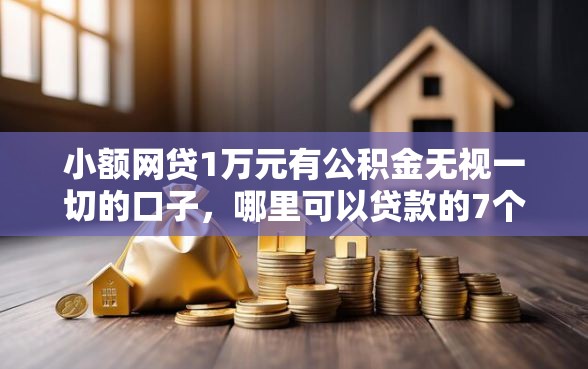 小额网贷1万元有公积金无视一切的口子，哪里可以贷款的7个平台介绍