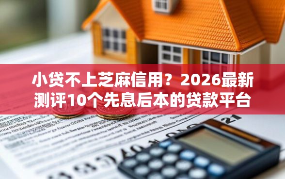 小贷不上芝麻信用？2026最新测评10个先息后本的贷款平台