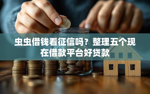 虫虫借钱看征信吗？整理五个现在借款平台好贷款