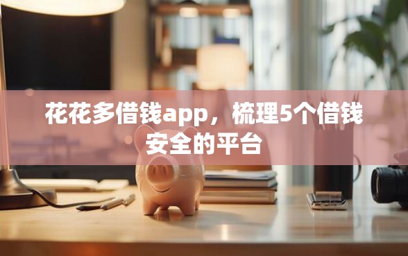 花花多借钱app，梳理5个借钱安全的平台