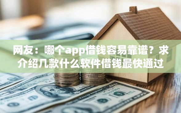 网友：哪个app借钱容易靠谱？求介绍几款什么软件借钱最快通过利息低