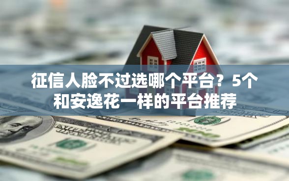 征信人脸不过选哪个平台？5个和安逸花一样的平台推荐