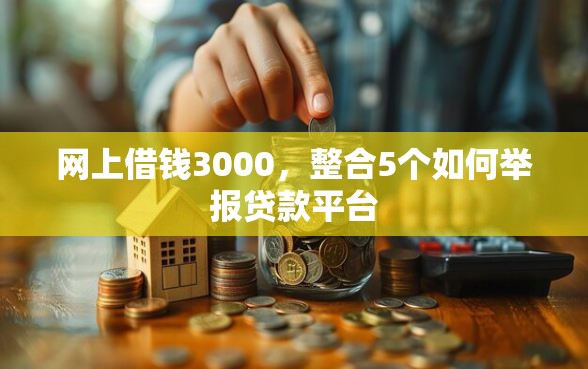 网上借钱3000，整合5个如何举报贷款平台