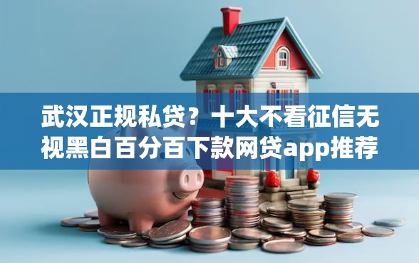武汉正规私贷？十大不看征信无视黑白百分百下款网贷app推荐