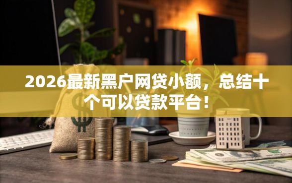2026最新黑户网贷小额，总结十个可以贷款平台！