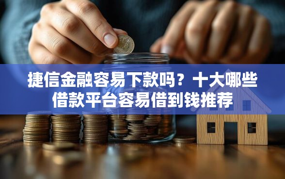 捷信金融容易下款吗?十大哪些借款平台容易借到钱推荐 捷信金融容易下款吗?十大哪些借款平台容易借到钱推荐