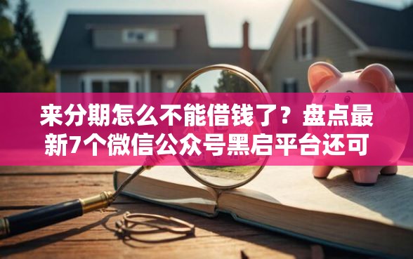 来分期怎么不能借钱了？盘点最新7个微信公众号黑启平台还可以贷款