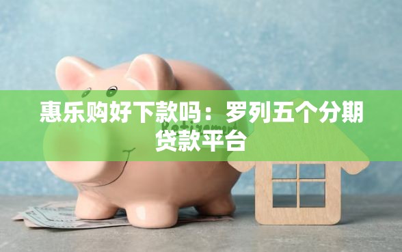惠乐购好下款吗：罗列五个分期贷款平台