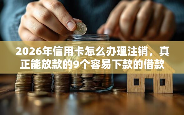 2026年信用卡怎么办理注销，真正能放款的9个容易下款的借款平台2025推荐