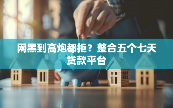 网黑到高炮都拒？整合五个七天贷款平台