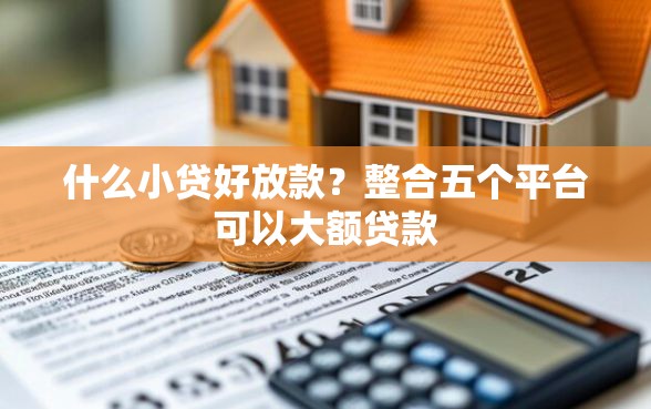 什么小贷好放款？整合五个平台可以大额贷款