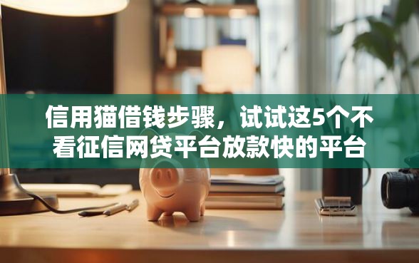 信用猫借钱步骤，试试这5个不看征信网贷平台放款快的平台