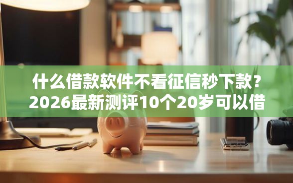什么借款软件不看征信秒下款？2026最新测评10个20岁可以借钱平台不查征信的软件
