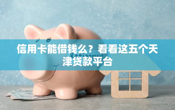 信用卡能借钱么?看看这五个天津贷款平台 信用卡能借钱么?看看这五个天津贷款平台