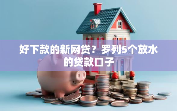 好下款的新网贷？罗列5个放水的贷款口子