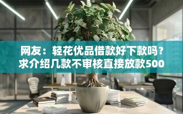 网友：轻花优品借款好下款吗？求介绍几款不审核直接放款500的平台