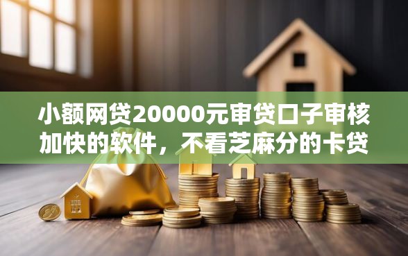 小额网贷20000元审贷口子审核加快的软件，不看芝麻分的卡贷的7个平台介绍