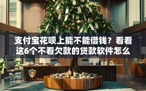 支付宝花呗上能不能借钱？看看这6个不看欠款的贷款软件怎么样