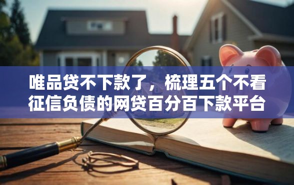 唯品贷不下款了，梳理五个不看征信负债的网贷百分百下款平台