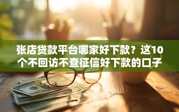 张店贷款平台哪家好下款？这10个不回访不查征信好下款的口子值得一试