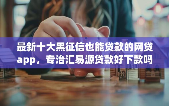 最新十大黑征信也能贷款的网贷app，专治汇易源贷款好下款吗