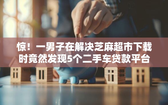 惊！一男子在解决芝麻超市下载时竟然发现5个二手车贷款平台好，事后分享了出来