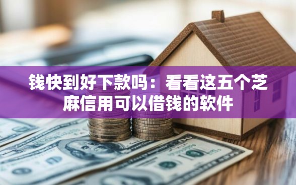 钱快到好下款吗：看看这五个芝麻信用可以借钱的软件