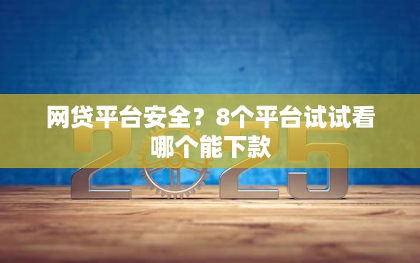网贷平台安全？8个平台试试看哪个能下款