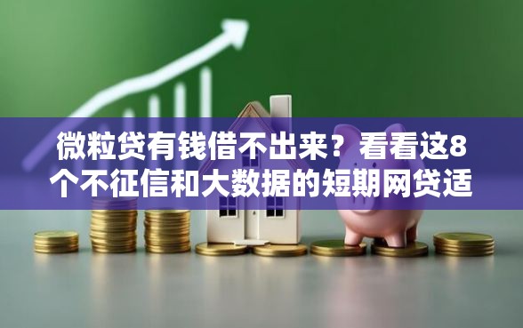微粒贷有钱借不出来？看看这8个不征信和大数据的短期网贷适合58岁的平台怎么样