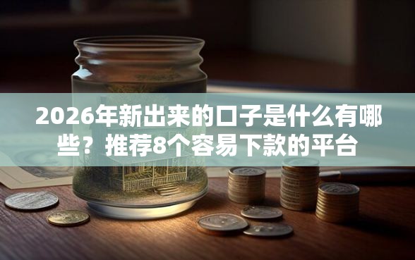 2026年新出来的口子是什么有哪些？推荐8个容易下款的平台