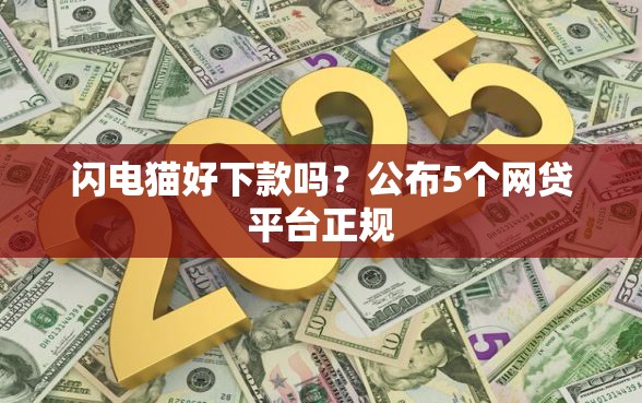 闪电猫好下款吗？公布5个网贷平台正规