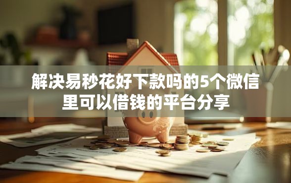 解决易秒花好下款吗的5个微信里可以借钱的平台分享