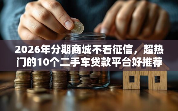 2026年分期商城不看征信，超热门的10个二手车贷款平台好推荐