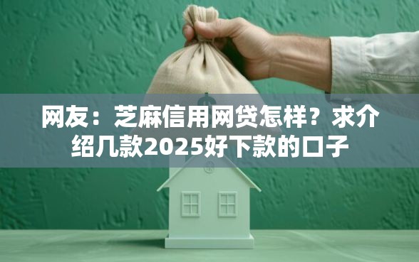 网友:芝麻信用网贷怎样?求介绍几款2025好下款的口子 网友:芝麻信用网贷怎样?求介绍几款2025好下款的口子