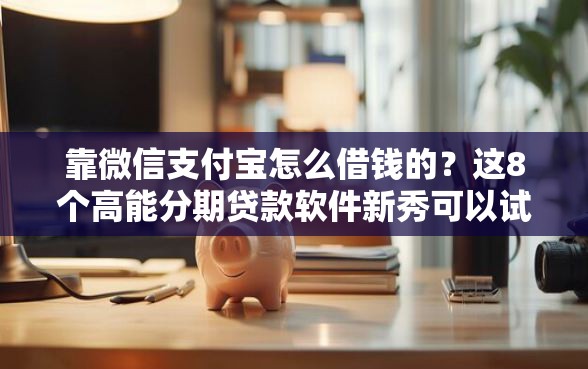 靠微信支付宝怎么借钱的？这8个高能分期贷款软件新秀可以试试