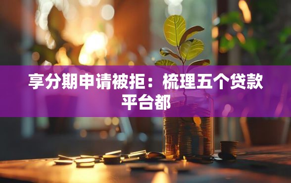享分期申请被拒：梳理五个贷款平台都