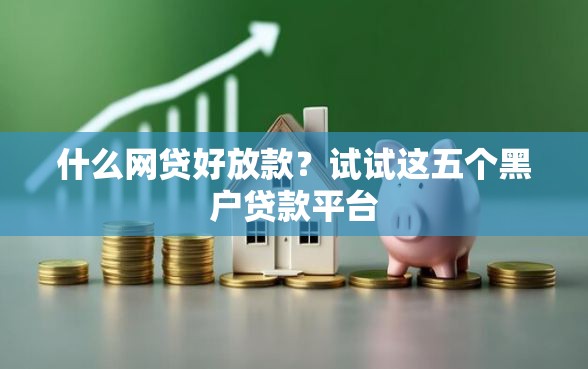 什么网贷好放款？试试这五个黑户贷款平台