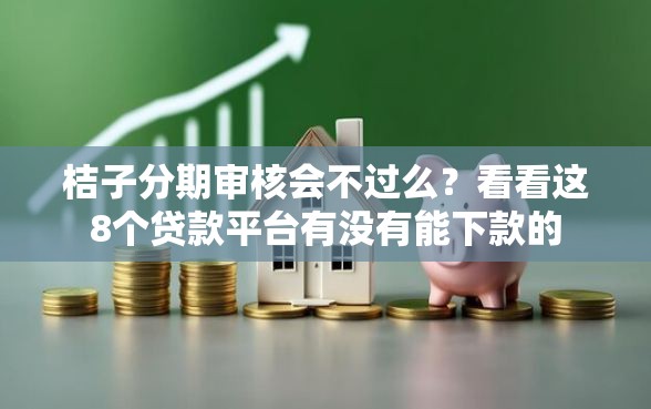 桔子分期审核会不过么？看看这8个贷款平台有没有能下款的