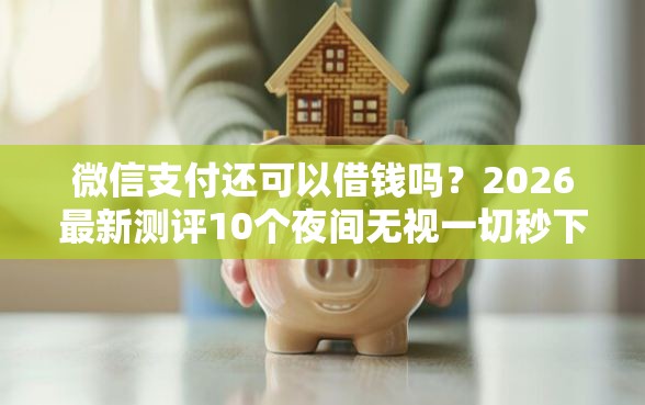 微信支付还可以借钱吗？2026最新测评10个夜间无视一切秒下款的高炮口子