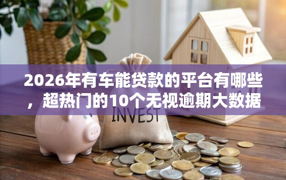 2026年有车能贷款的平台有哪些，超热门的10个无视逾期大数据花户黑户口子推荐