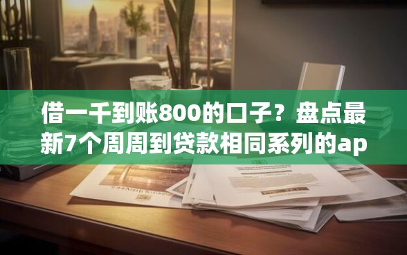 借一千到账800的口子？盘点最新7个周周到贷款相同系列的app